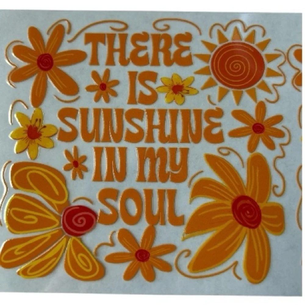 Sunshine in My Soul Cup Decal 131